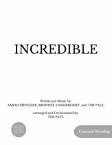 Incredible SATB Choir with Worship Leader choral sheet music cover